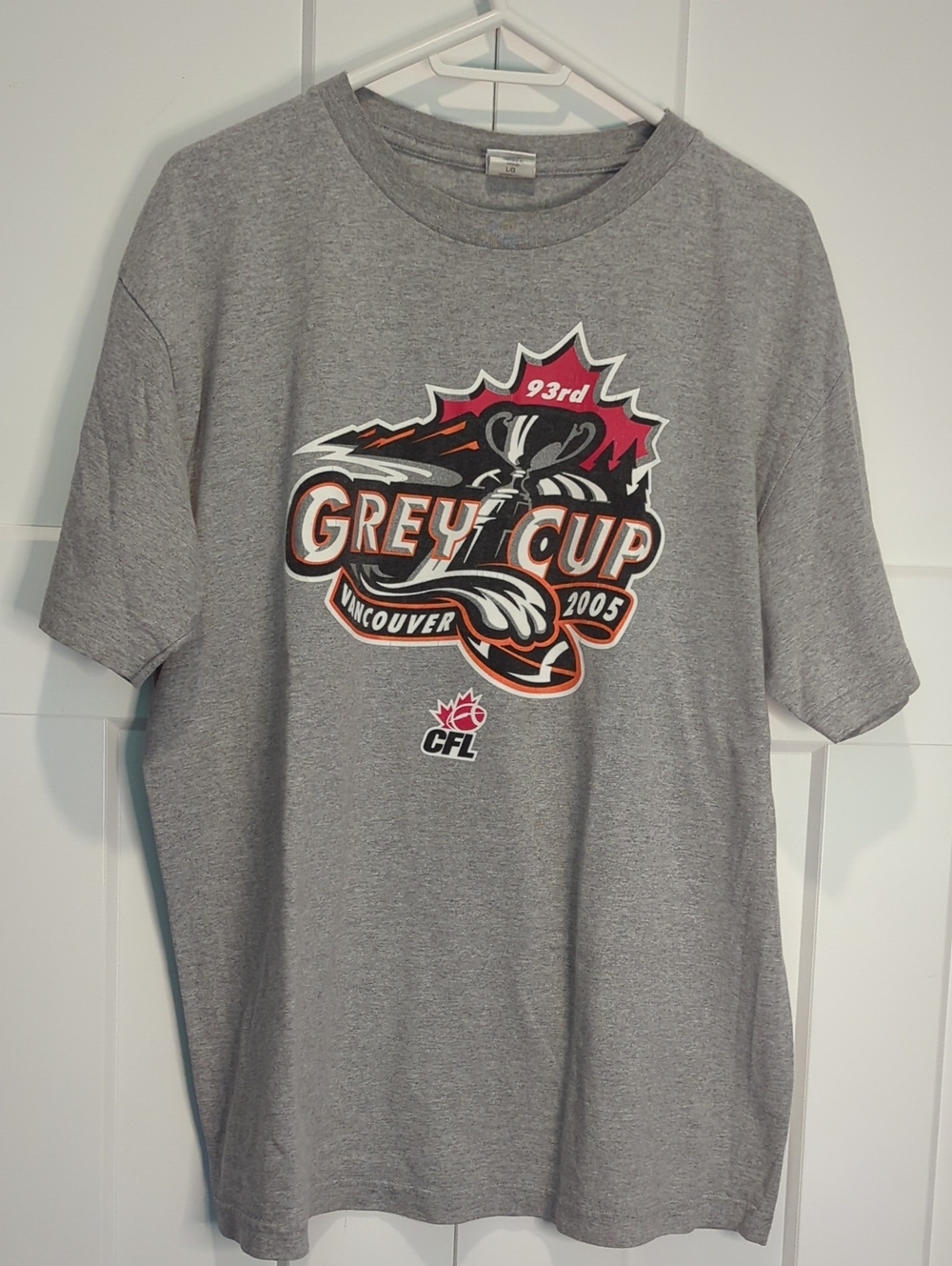 Y2K Vintage Grey Cup Vancouver 2005 Size L